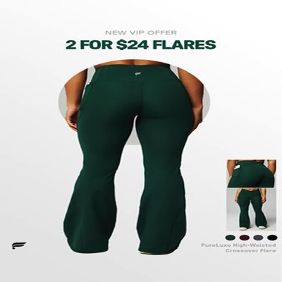 flash sale offer ad template — Fabletics