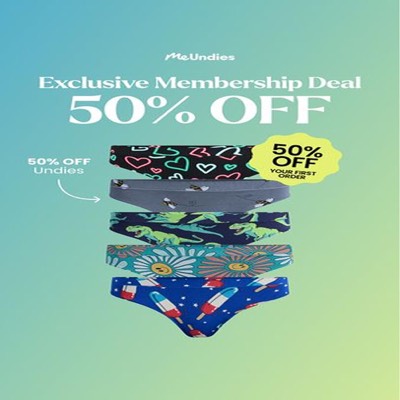 promotion offer ad template — MeUndies