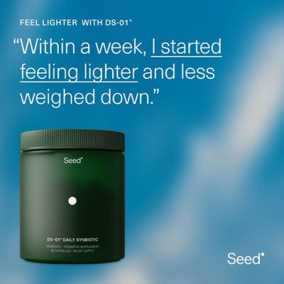 social proof testimonial ad template — Seed