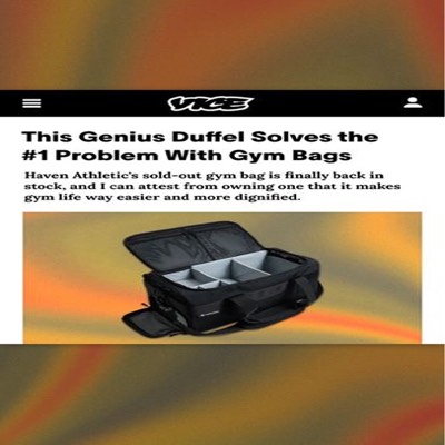 news coverage media & pr ad template — Haven Athletic