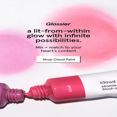 product line product suite ad template — Glossier