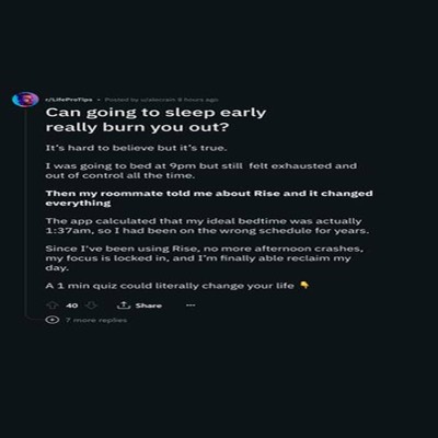 customer quote testimonial ad template — Rise Science