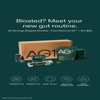 value proposition benefits ad template — AG1 by Athletic Greens