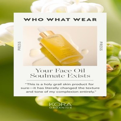 news coverage media & pr ad template — Kora Organics