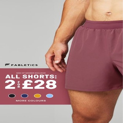 flash sale offer ad template — Fabletics