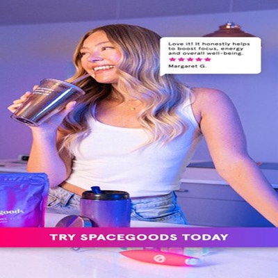 rating testimonial ad template — Spacegoods