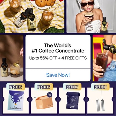 coupon offer ad template — Javy Coffee