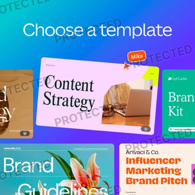 multi image collage ad template — Canva