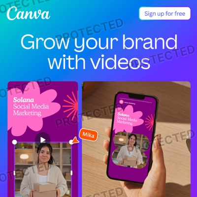 catalog product suite ad template — Canva