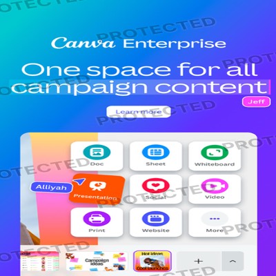 range product suite ad template — Canva