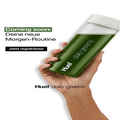 just launched new ad template — Huel