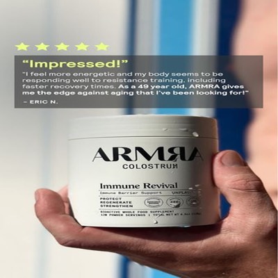 review testimonial ad template — Armra