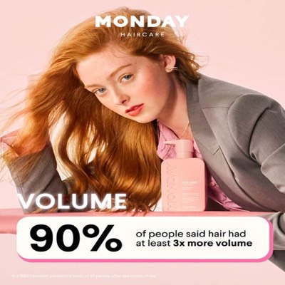 beauty ad ad template — Monday Haircare