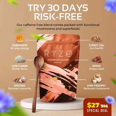 mindfulness ad ad template — Ryze Superfoods