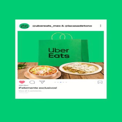 cloud ad ad template — Uber Eats
