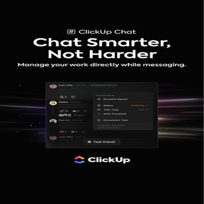 startup ad ad template — ClickUp