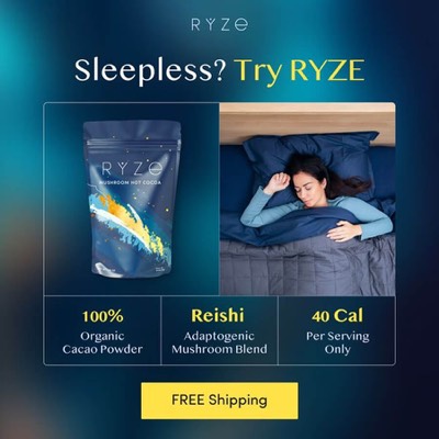 meditation ad ad template — Ryze Superfoods