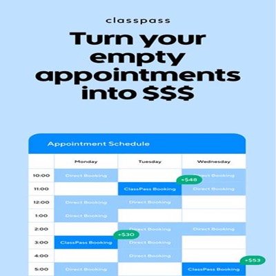 software ad ad template — ClassPass