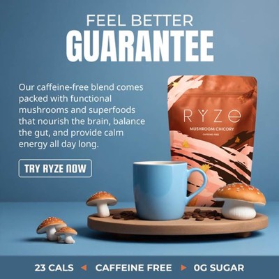 exercise ad ad template — Ryze Superfoods