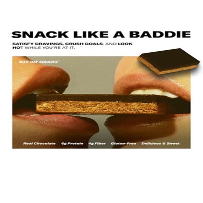 chocolate ad ad template — Mid-Day Squares